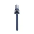 Herramienta de limpieza de cepillo de pelo gris oscuro, cepillo limpiador de peines. - Azul