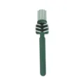 Limpiador de cepillo de pelo minimalista, cepillo de limpieza para peine de cojín de aire. - Verde