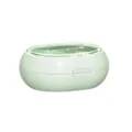 Boîte de kit de couture magnétique mini portable avec couvercle transparent pour la maison. - Vert clair