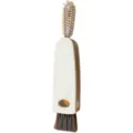 Multifunctional dual-end cup cleaning brush with nylon bristles for deep cleaning. - White Radish
