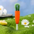 Cute carrot silicone cup brush multi-functional cleaning tool for narrow mouth bottles and lids. - Upgraded Carrot