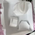 Ensemble de bac de recuperation d'eau et de fuite pour machine a laver blanche standard. - Bac à Eau Ensemble de 4 Pièces / 18x18x5cm / Blanc