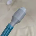 Siphon accessories garden hose shaking siphon nozzle with low flow resistance replacement part - Gray