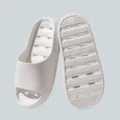 Antirutsch Badezimmerschuhe Sommersandalen fur Zuhause, hohle schnelltrocknende Badeschuhe Gr 38-39 - 36-37 / Weiß