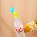 Water bottle straw cap conversion head, green base blue lid, baby anti-choking travel accessory - Green