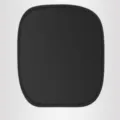 Black car side window sun shade, electrostatic sun visor, anti UV protection mesh film. - Square Rear Window Pair / Black