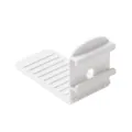 Weißer Kunststoff Bettlaken Halter Clip Antirutsch Befestigung für Schlafzimmer Bettwäsche. - 4er-Pack / Weiß