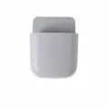 Gray Wall-Mounted Remote Control Holder And Phone Storage Box Wall Hanging SKU Option - Gray