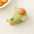 Cute cartoon airplane mini bag sealer, USB rechargeable snack food sealing machine for home use. - Green