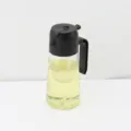 2-in-1 glass kitchen oil spray bottle, leak-proof cooking oil dispenser for daily home use. - 470ml / Black
