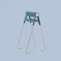 Stainless steel anti-scald bowl gripper kitchen tool dark blue single set variant display - Blue Anti-Scald Clip
