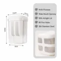 Egouttoir à yaourt compact avec filtre en acier inoxydable et couvercle étanche pour maison - Petite taille (1300 ml)