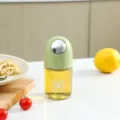 Dispenser di olio in vetro con apertura automatica per cucina, contenitore di condimento. - 210ml / Verde