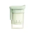 Passoire à yaourt domestique séparateur de petit-lait transparent tasse filtre vert clair - Vert