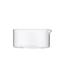 Clear borosilicate glass pouring bowl, heat resistant baking prep and sauce dessert bowl. - Promotional 13cm Straight Bowl