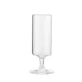 Calice cilindrico in vetro trasparente per succo cocktail bevande fredde design moderno. - Piccolo (110 ml)