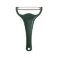 Green cabbage shredder and vegetable peeler with stainless steel blade and ergonomic handle. - New Arrival / Green
