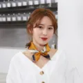Korean style women small square scarf chic printed neckerchief versatile spring accessory - Yellow Bold Stripes