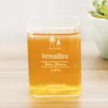 Noordse stijl vierkante hittebestendige glazen waterbeker voor dagelijks drankgebruik thuis. - Kasteel laag model