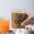 Clear glass coffee milk cup with cute weather pattern, heat resistant drinking mug for breakfast. - 301-400ml / Cloudy Straight Cup