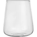 Tazza in vetro trasparente minimalista grande pancia per acqua fresca latte succhi - Modello corto senza fantasia