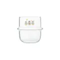 Schattig pinguïn bedrukt glas, creatieve kegelvormige koude drank waterbeker, ideaal latte. - 250ml / Saturnus Ring Beker met Patroon