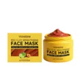Viareline mascarilla facial arcilla roja 100g limpieza profunda hidratante cuidado piel - 100.00g