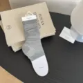 Grey footless socks for women, thin summer ballet style slouch leg warmers, mid-calf design. - One Size [Straight or Slouchy, Approx. 20cm Length] / Dark Gray
