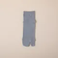 Calzini a dita da uomo in cotone, traspiranti estate metà polpaccio tabi, comodi e resistenti. - Taglia unica / grigio-blu