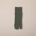 Calze tabi verdi uomo estate sottili cotone crew traspiranti antiodore comfort morbido - Taglia unica / Verde Scuro