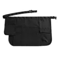 Grembiule da lavoro nero multi tasche borsa da cintura con tascapani e cinghia regolabile - 38*55cm / Nero