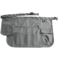 Grembiule portautensili grigio multitasche, borsa da lavoro resistente con fibbia. - 38*55cm / Grigio