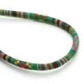 Corda di anima di cotone tessuta bohémien colorata fatta a mano accessori per borse vestiti - Cordoncino di cotone con anima, Colore n. 14 / 6mm (1 Yard/Rotolo)
