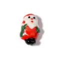 Perle en verre Père Noël accessoire de bijoux DIY bracelet fait main pendentif composant artisanal - Père Noël (T7052) / Env. 24x14mm