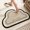 Alfombrilla de baño antideslizante de tierra de diatomeas en forma de nube secado rápido - 40*60cm / Mansión Romana 13