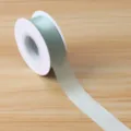 Sage green satin ribbon 2.5cm wide for gift wrapping floral bouquet and DIY crafts packaging. - Silk Ribbon 2.5CM*20 Yards/Roll / Green