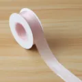 Pink satin ribbon roll for gift wrapping, floral bouquet decoration and DIY crafts. - Silk Ribbon 2.5CM*20 Yards/Roll / Pink