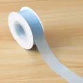 Light blue gradient ribbon roll for gift wrapping, flower bouquet, and DIY crafts. - Silk Ribbon 2.5CM*20 Yards/Roll / Sky Blue