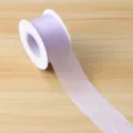 Light purple translucent gift ribbon roll for floral bouquet packaging and DIY crafts 1pcs - Silk Ribbon 4CM*20 Yards/Roll / Light Purple