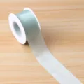 Sage green fabric ribbon roll for gift wrapping, flower bouquet decoration, and DIY crafts - Silk Ribbon 4CM*20 Yards/Roll / Green