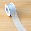 Light blue gradient ribbon spool for gift wrapping, floral arrangement, and DIY craft deco. - Silk Ribbon 4CM*20 Yards/Roll / Sky Blue