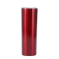 20oz 30oz straight stainless steel tumbler vacuum insulated water cup in red color - 12oz / Burgundy