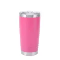 20oz stainless steel vacuum insulated tumbler pink travel coffee mug double wall cup - Wave Glitter