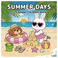 Vista dettagliata della copertina del libro da colorare Summer Days per bambini - Stile Summer Days (MJ18-15) / Confezione da 24