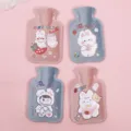 Mini plush hot water bag cute cartoon rabbit pattern winter warm hand hand warmer - Small Size Random Delivery