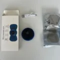 Mini EMS electric pulse massage stick set with host, electrode pads and USB cable. - Boxed without Remote Control