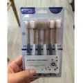 Adult wide head soft bristle toothbrush 6pcs set, deep cleaning and gum protection design. - 6Pcs/Set / Rainbow