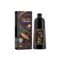 EELHOE Haarfarbshampoo mit Polygonum-Extrakten für schwarze Haarpflege und strahlenden Glanz. - 100ml / Naturbraun