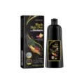EELHOE Schwarzes Haarfärbe Shampoo 100ml Ginseng Extrakt Nährende Feuchtigkeit Haarpflege - 100ml / Schwarz