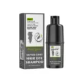 Hoegoa Silber Grau Haarfarbshampoo 100ml 3 in 1, feuchtigkeitsspendende Haarpflege und Coloration - 100ml / Silbergrau